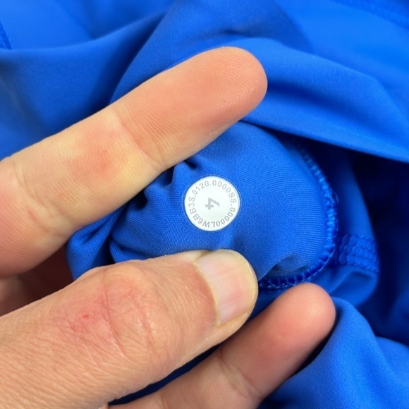 Lululemon Free to Speed High-Rise Crop 21" Wild Bluebell - Picture 6 of 7